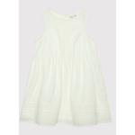 Przecenione Białe Sukienki dziecięce letnie dla dziewczynek marki NAME IT w rozmiarze 134 