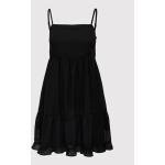 Przecenione Czarne Sukienki damskie na lato marki ONLY w rozmiarze S 