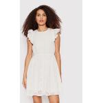 Przecenione Białe Sukienki damskie na lato marki Vero Moda w rozmiarze M 