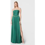 Przecenione Zielone Sukienki wieczorowe damskie marki Elisabetta Franchi w rozmiarze 3 XL 