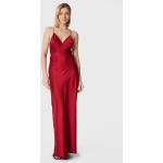 Czerwone Sukienki wieczorowe damskie marki Guess Marciano w rozmiarze L 