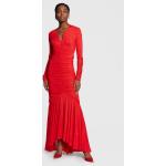 Przecenione Czerwone Sukienki wieczorowe damskie marki Rotate w rozmiarze XS 