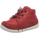 Czerwone Buty do nauki chodzenia dla chłopców syntetyczne marki Superfit w rozmiarze 20 