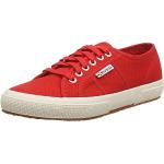 Czerwone Sneakersy damskie na wiosnę marki SUPERGA w rozmiarze 42 