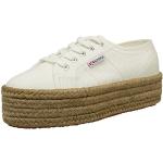 Białe Buty sznurowane damskie sportowe marki SUPERGA w rozmiarze 35,5 