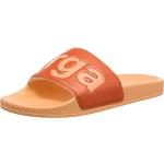 Pomarańczowe Sandały kąpielowe damskie syntetyczne na lato marki SUPERGA w rozmiarze 42 