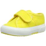Żółte Niskie trampki dla dzieci marki SUPERGA w rozmiarze 22 