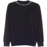 Czarne Bluzy ze ściągaczem męskie eleganckie polarowe marki Karl Lagerfeld 
