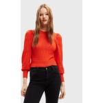 Przecenione Pomarańczowe Swetry damskie marki Desigual w rozmiarze XS 