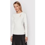 Przecenione Białe Swetry damskie marki DKNY | Donna Karan w rozmiarze M 