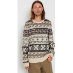 Przecenione Szare Eko Swetry męskie bawełniane z okrągłym dekoltem marki IRIEDAILY w rozmiarze XL 