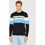 Przecenione Wielokolorowe Swetry męskie marki Karl Lagerfeld w rozmiarze L 