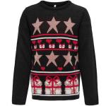 Przecenione Czarne Swetry dziecięce na Święta marki ONLY 