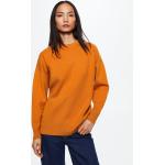 Przecenione Pomarańczowe Swetry oversize damskie marki Mango w rozmiarze S 
