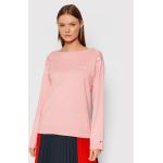 Przecenione Różowe Swetry damskie marki Tommy Hilfiger w rozmiarze XS 