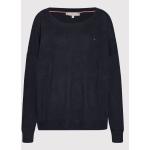 Przecenione Granatowe Swetry damskie marki Tommy Hilfiger w rozmiarze 5 XL 