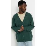 Zielone Swetry z dekoltem w serek męskie z dekoltem w serek marki Vans w rozmiarze XL 