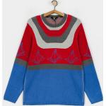 Przecenione Czerwone Swetry męskie marki Volcom w rozmiarze L 