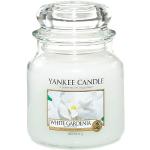 Białe Świece zapachowe marki Yankee Candle o wysokości 65 cm 