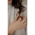 Złote pierścionki damskie pozłacane marki Rett Frem 