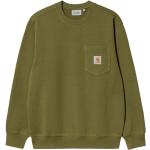 Zielone Swetry oversize męskie w stylu casual marki Carhartt WIP w rozmiarze L 