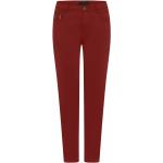Czerwone Jeansy rurki dżinsowe w rozmiarze XL 