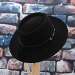 Czarne Letnie kapelusze damskie Rozmiar: 57 