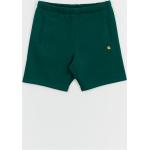 Zielone Krótkie spodnie męskie luźne marki Carhartt WIP w rozmiarze M 