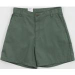 Zielone Krótkie spodnie męskie luźne marki Carhartt WIP 