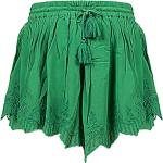 Zielone Szorty damskie z frędzlami dżinsowe marki Pepe Jeans w rozmiarze M 