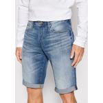 Przecenione Granatowe Szorty jeansowe męskie dżinsowe marki G-Star Raw 