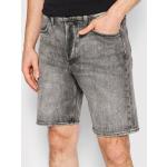 Przecenione Szare Szorty jeansowe męskie dżinsowe marki G-Star Raw 