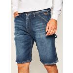 Przecenione Granatowe Szorty jeansowe męskie dżinsowe marki Msgm w rozmiarze M 