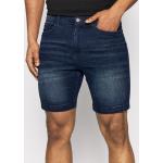 Przecenione Granatowe Szorty jeansowe męskie dżinsowe marki Regatta 