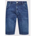 Przecenione Granatowe Szorty jeansowe męskie dżinsowe marki Tom Tailor w rozmiarze L 