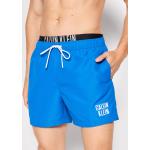 Przecenione Niebieskie Szorty kąpielowe męskie marki Calvin Klein Swimwear w rozmiarze M 