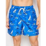 Przecenione Niebieskie Szorty kąpielowe męskie marki POLO RALPH LAUREN Big & Tall w rozmiarze S 