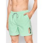 Przecenione Zielone Szorty kąpielowe męskie marki Rip Curl w rozmiarze S 