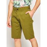 Przecenione Zielone Spodnie typu chinos męskie dżinsowe marki Tommy Hilfiger TOMMY JEANS 