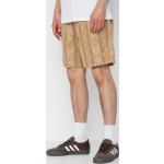 Przecenione Beżowe Szorty męskie bawełniane na lato marki Quiksilver w rozmiarze XL 