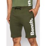 Przecenione Zielone Szorty sportowe męskie sportowe marki Bench w rozmiarze S 