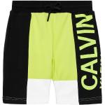 Przecenione Zielone Szorty sportowe męskie sportowe dżinsowe marki Calvin Klein Jeans 