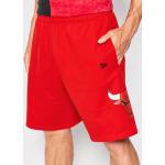 Przecenione Czerwone Szorty sportowe męskie sportowe marki New Era w rozmiarze M Chicago Bulls 