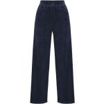 Niebieskie Spodnie sztruksowe damskie sztruksowe marki Kocca w rozmiarze XL 