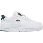 Białe Trampki & tenisówki dla chłopców eleganckie syntetyczne marki Lacoste w rozmiarze 29 