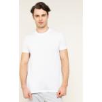 Przecenione Białe Koszulki polo męskie z krótkimi rękawami marki Armani Exchange w rozmiarze XL 