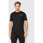 Przecenione Czarne Koszulki sportowe męskie z krótkimi rękawami marki Bench w rozmiarze M 