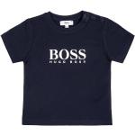 Przecenione Granatowe Koszulki dziecięce z krótkim rękawkiem marki HUGO BOSS BOSS 