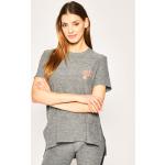 Przecenione Szare Koszulki polo damskie z krótkimi rękawami marki DKNY | Donna Karan w rozmiarze XS 
