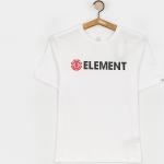 Przecenione Białe Koszulki dziecięce z krótkim rękawkiem bawełniane marki Element 